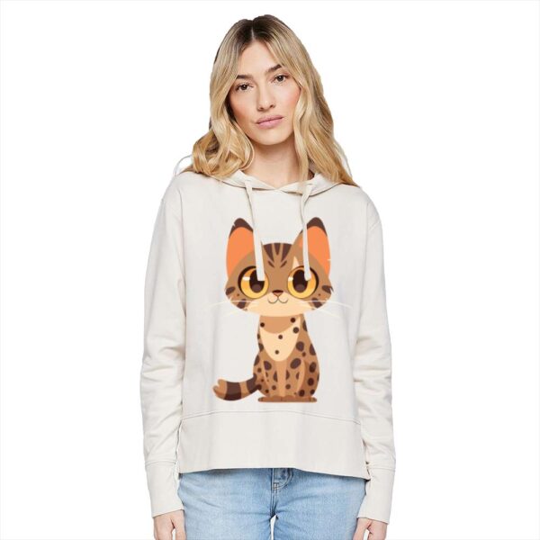 Women's hooded sweatshirt