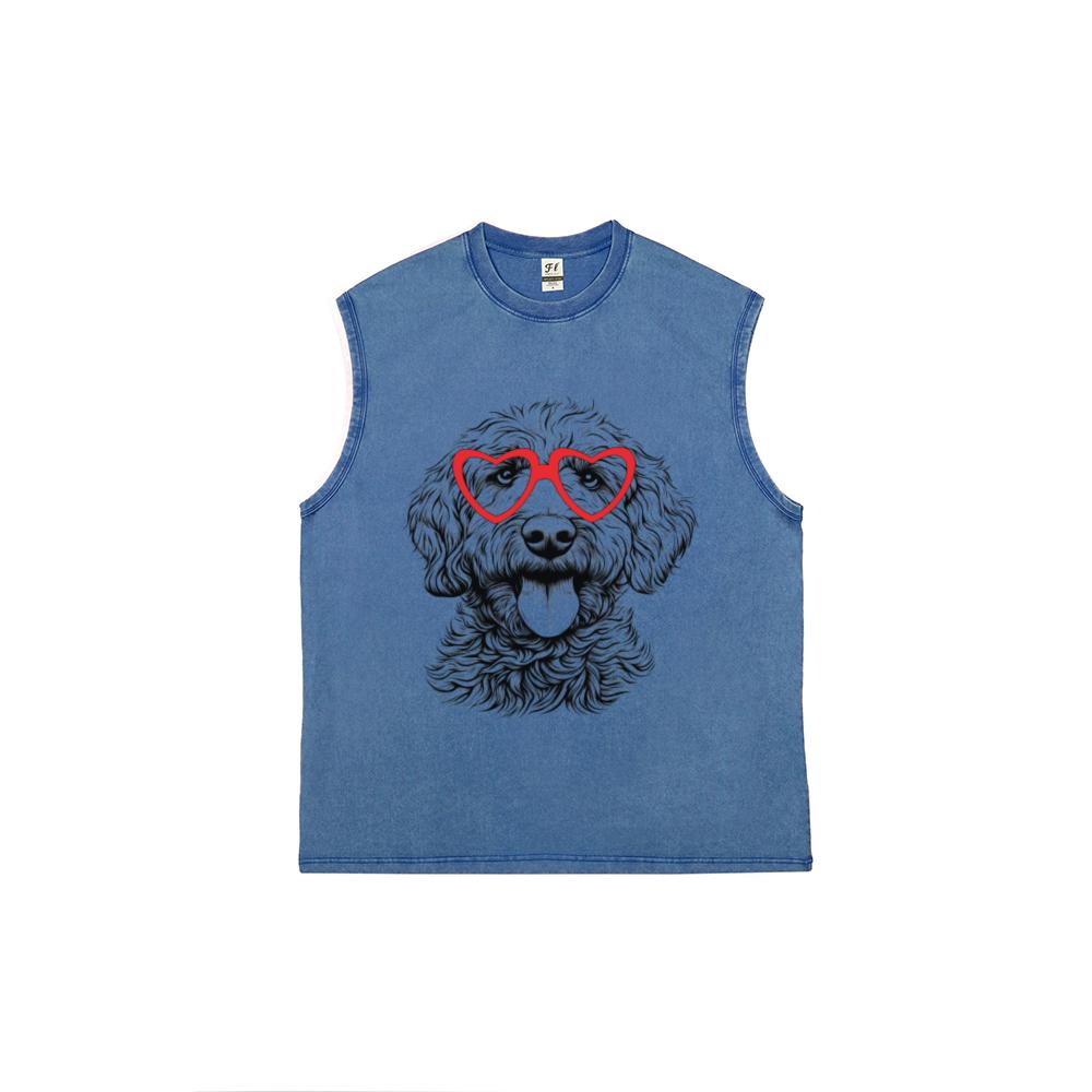 Men's Washed Vintage Sports Style