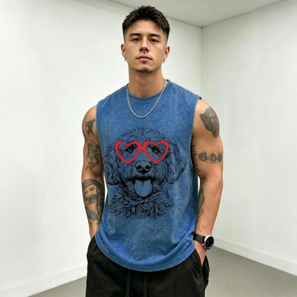 Men's Washed Vintage Sports Style