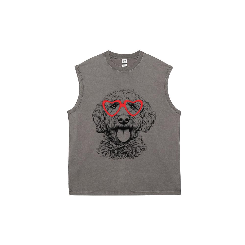 Men's Washed Vintage Sports Style