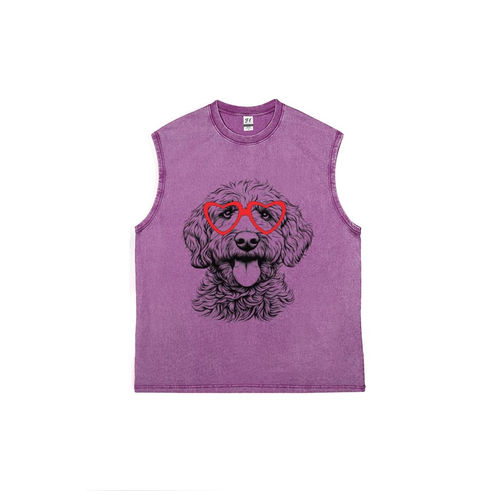 Men's Washed Vintage Sports Style