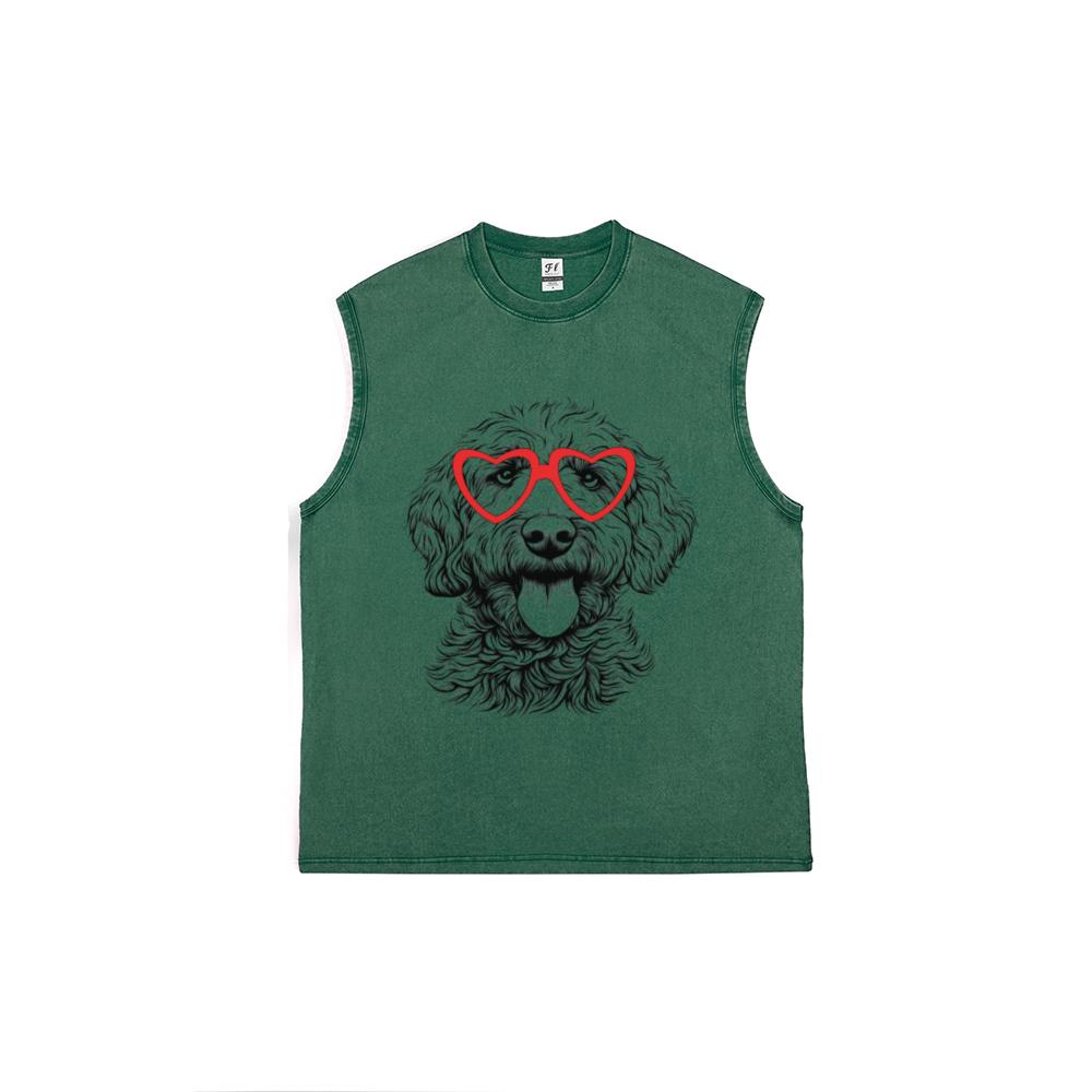 Men's Washed Vintage Sports Style